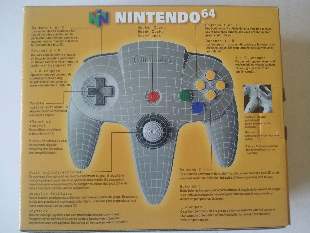 Nintendo 64 met 2 controllers + rumble pack, Games en Spelcomputers, Ophalen of Verzenden, Zo goed als nieuw, Met 2 controllers