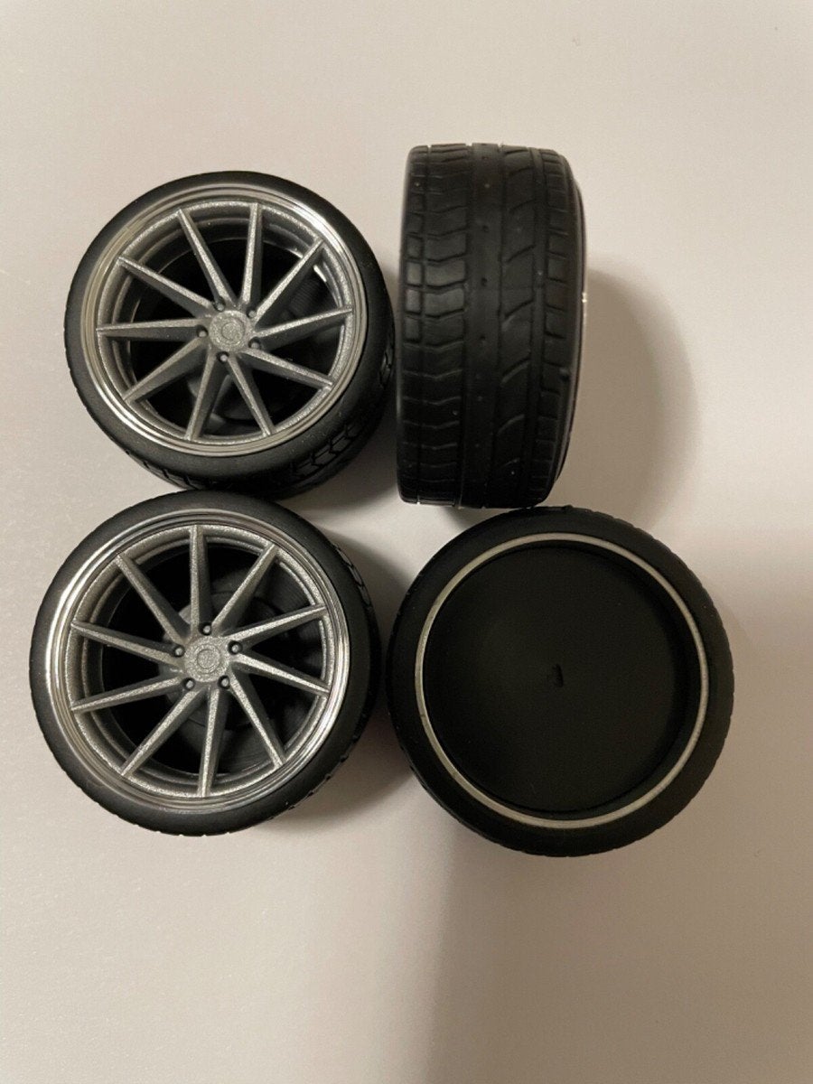 de jantes en 19 pouces Vossen CVT 1:18 avec roues de réglage, Enlèvement ou Envoi, Neuf