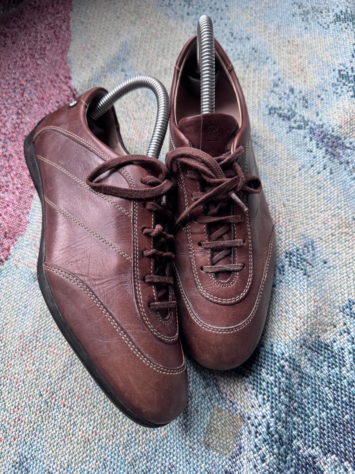 Baskets Paraboot en cuir marron – Très bon état 39EU, Vêtements | Hommes, Enlèvement ou Envoi, Autres couleurs, Porté, Baskets