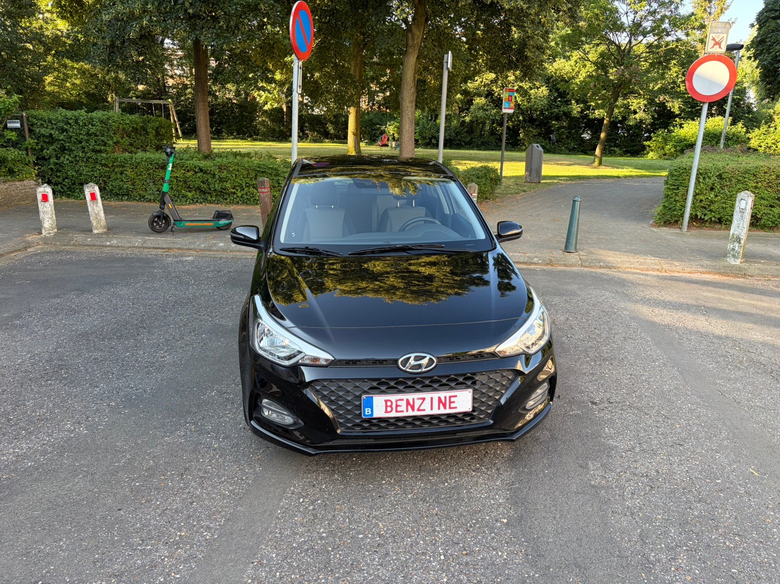 Hyundai I20 1.2 benz 55000 km 2019 garantie, Auto's, Voorwielaandrijving, Testrit aan huis, Stof, 4 cilinders