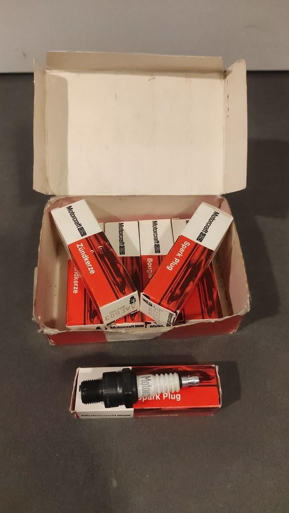 Ford Motocraft AE603 racing bougies, Auto-onderdelen, Motor en Toebehoren, Ford, Oldtimer onderdelen, Nieuw, Ophalen
