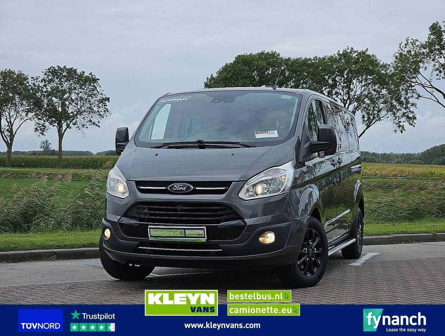 Ford TRANSIT CUSTOM 2.0 DC MARGE EURO6, Argent ou Gris, Achat, Entreprise, Cruise Control