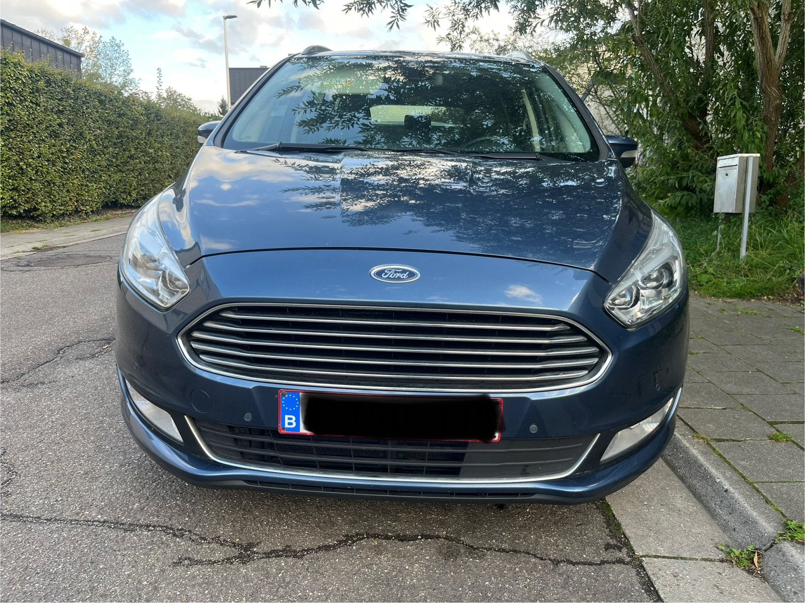 Ford galaxy boîte automatique 2019 moteur 2.0 diesel euro 6d, Auto's, 1998 cc, 4 cilinders, Blauw, 7 zetels