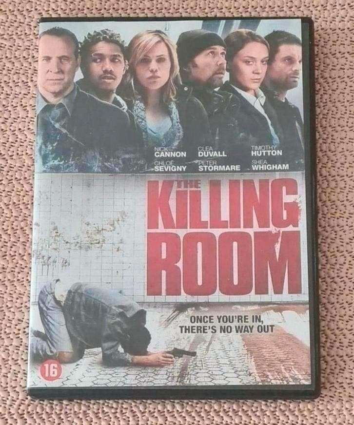 Dvd "The Killing Room" (4 + 1 gratis), Cd's en Dvd's, Dvd's | Thrillers en Misdaad, Vanaf 16 jaar, Ophalen of Verzenden, Zo goed als nieuw