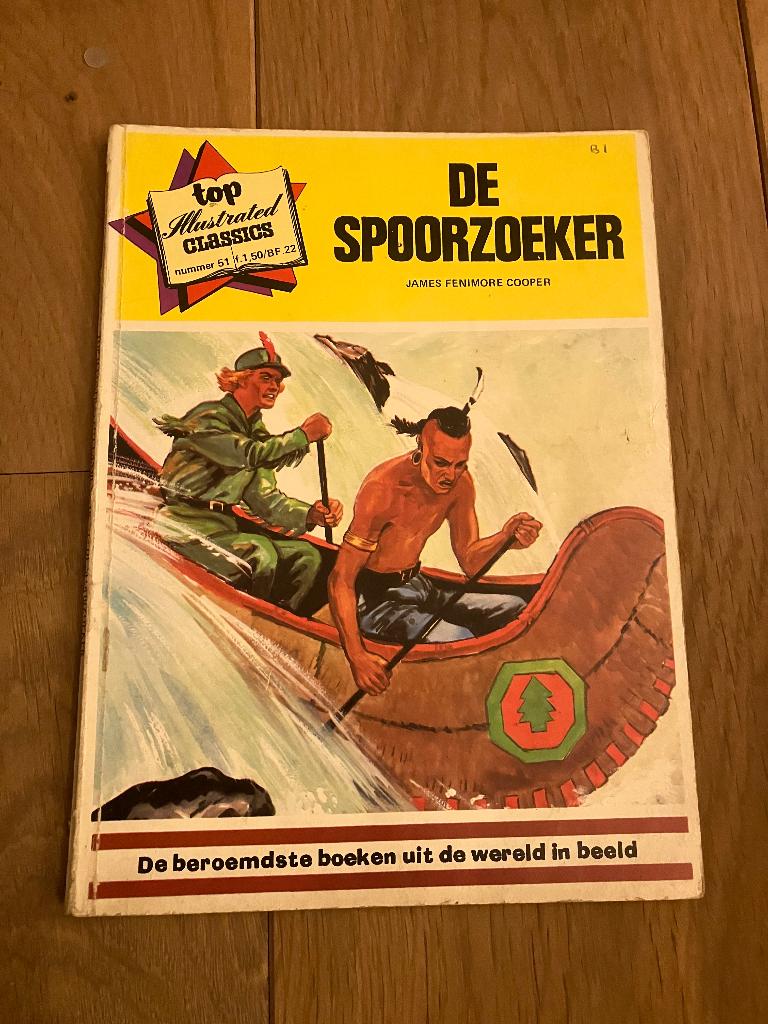 Top Illustrated Classics - 51 - De spoorzoeker, Boeken, Eén stripboek, Ophalen of Verzenden, Gelezen