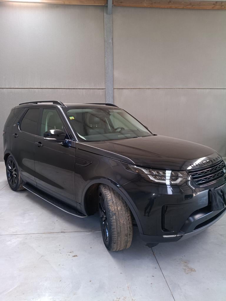 Discovery 5 (7 plaatsen), Auto's, Automaat, Zwart, Leder, Vierwielaandrijving