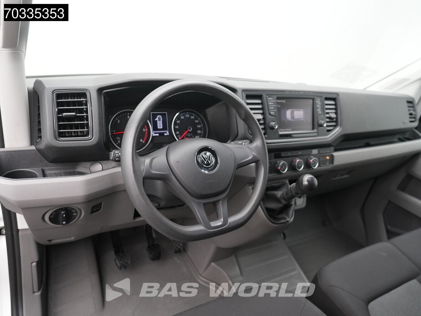 Volkswagen Crafter 102pk L3H3 Koelwagen Airco Navi Parkeerse, Autos, Capteur de lumière, 75 kW, Achat, Euro 6