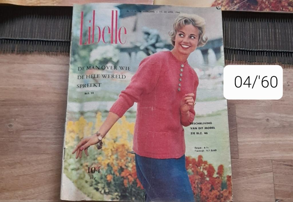 Vintage Libelle tijdschriften '50 '60, Ophalen