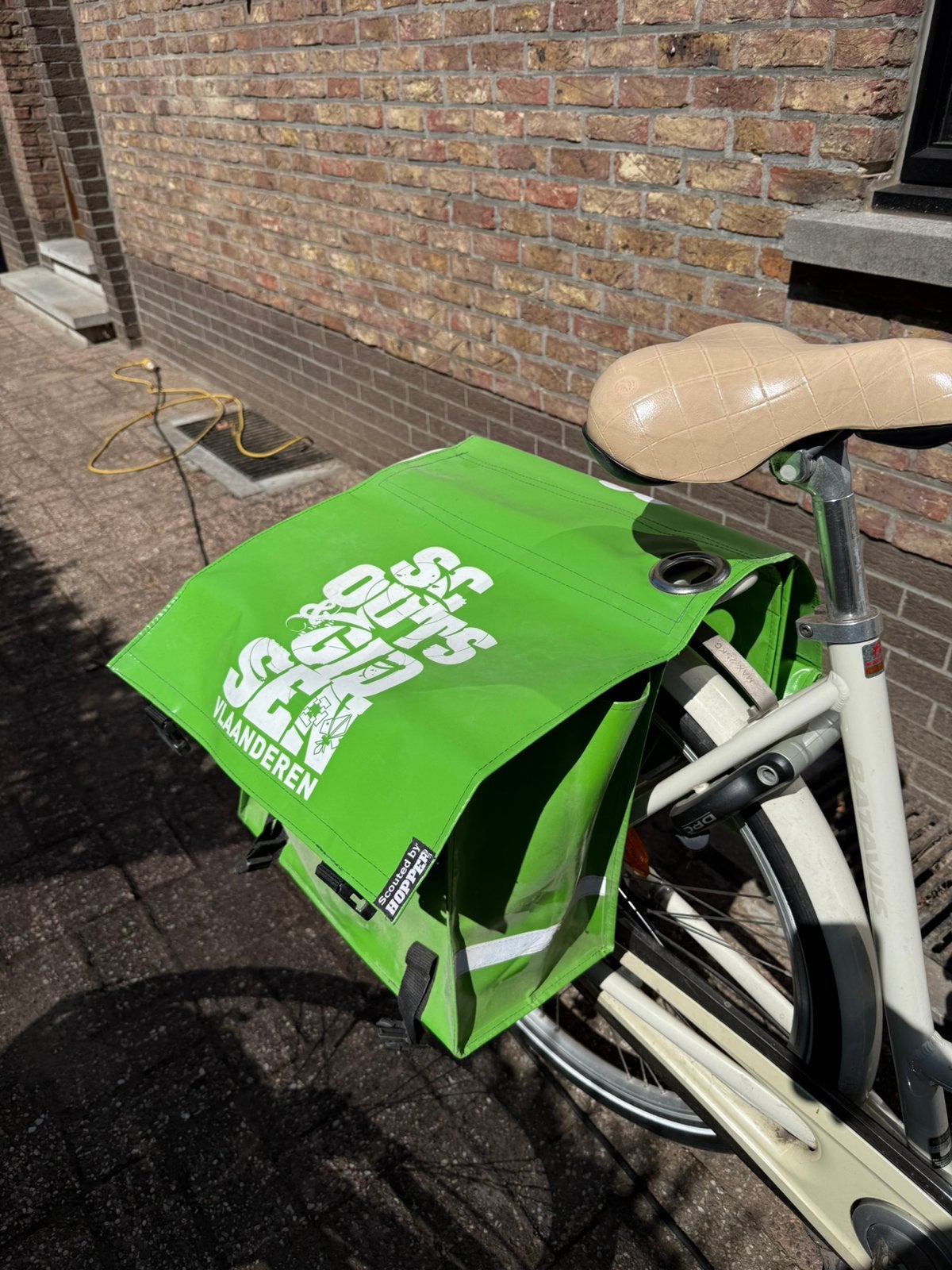 Fietszakken van scouting, Enlèvement, Comme neuf