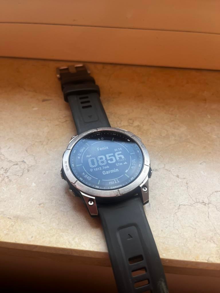 Garmin fenix 7, Ophalen of Verzenden, Gebruikt
