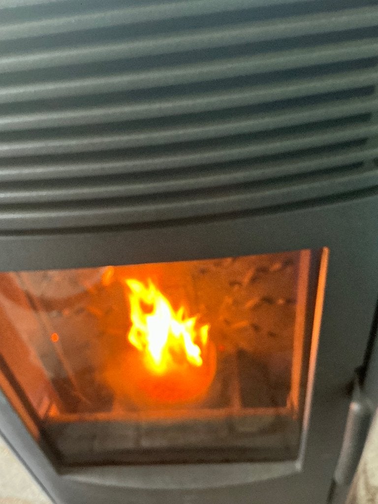 Pelletkachel Edilkamin, Huis en Inrichting, Ophalen, Overige brandstoffen, Zo goed als nieuw, Pelletkachel