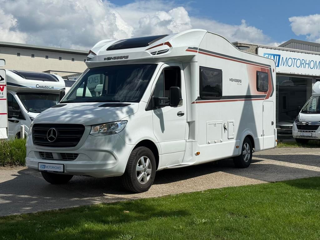 MERCEDES Weinsberg 640 SUITE - 9890 KM - 1 Eig - 170 CV *, Jusqu'à 4, Weinsberg, 6 à 7 mètres, Entreprise