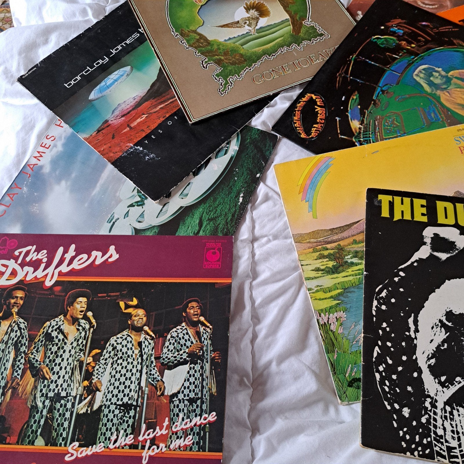 LP 100 stuks vintage vinyl platen, CD & DVD, Vinyles | Compilations, Enlèvement