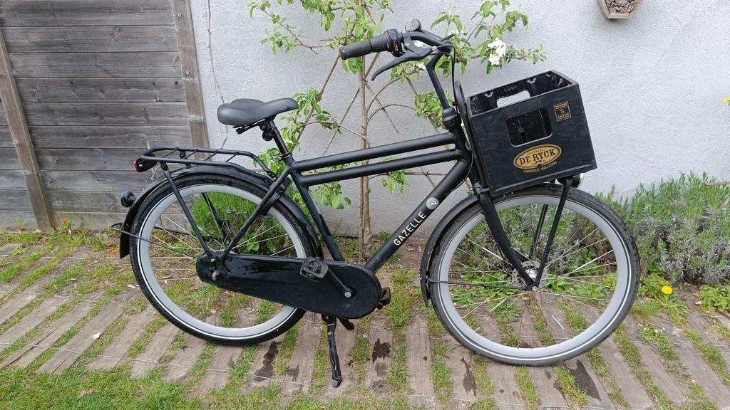 Gazelle puur NL, Fietsen en Brommers, Ophalen, Terugtraprem, Gebruikt, Versnellingen