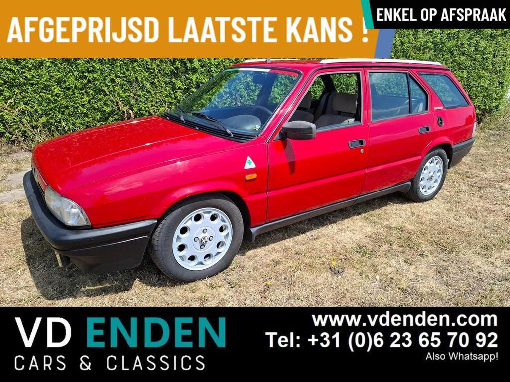 Alfa Romeo 33 Wagon 1.3 SportWagon, Autos, Rouge, Achat, Entreprise, Barres de toit