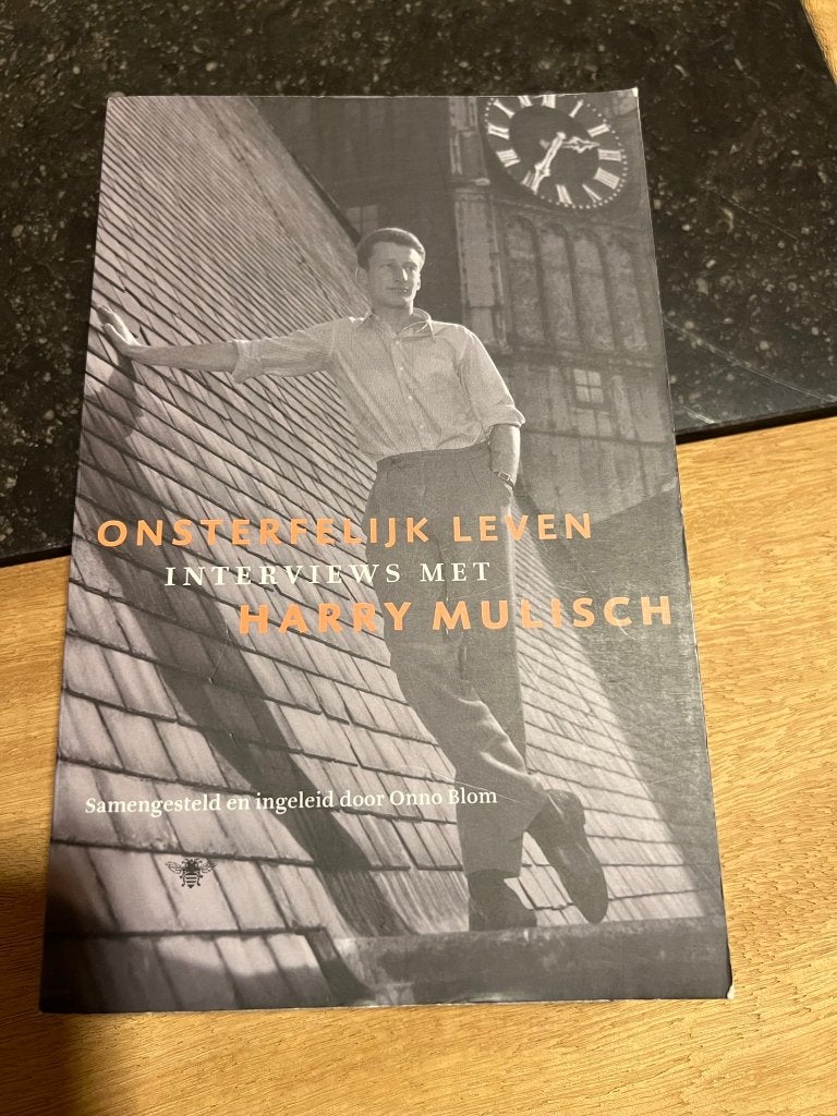 Onsterfelijk leven, interviews met Harry Mulisch, Boeken, Ophalen of Verzenden, Zo goed als nieuw, Onno Blom, Eén auteur