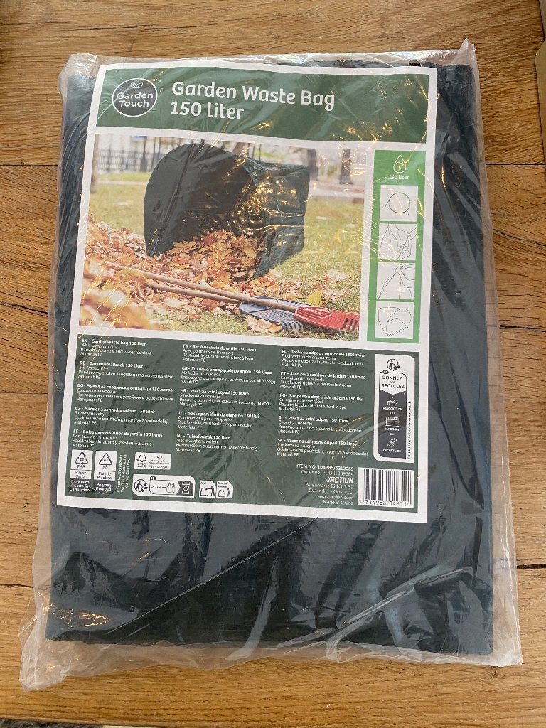 Afvalzak tuin 150 liter Garden touch NIEUW, Jardin & Terrasse, Enlèvement ou Envoi, Neuf, Autres types, Garden Touch