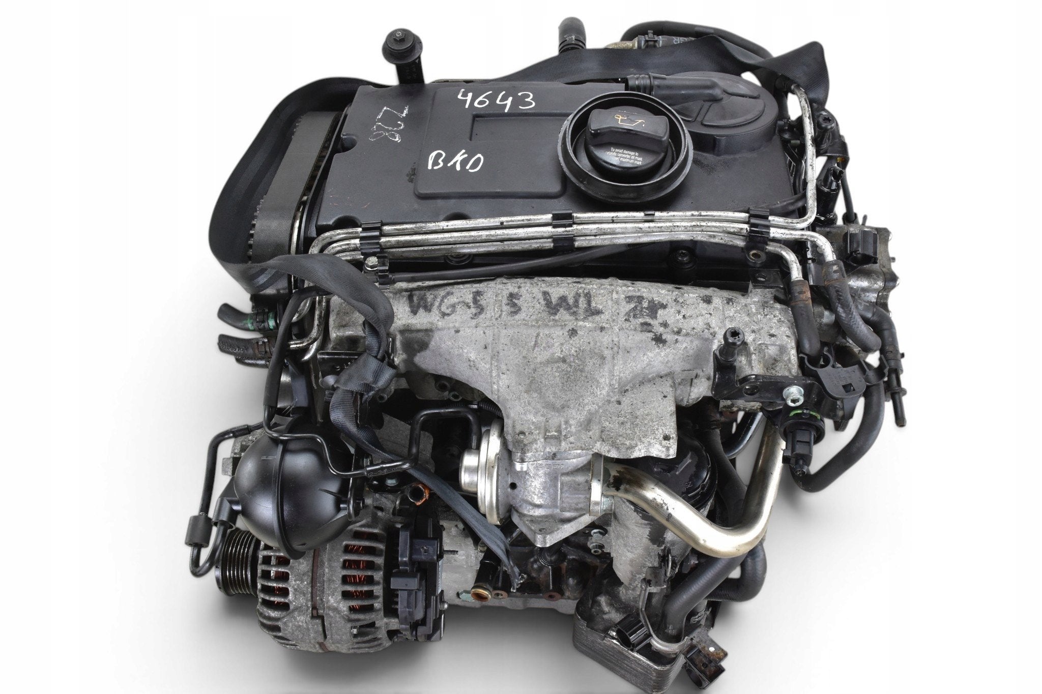 Moteur BKD Complet A3 TOURAN GOLF VW SKODA TOLEDO OCTAVIA, Autos : Pièces & Accessoires, Moteurs & Accessoires, Envoi, Utilisé