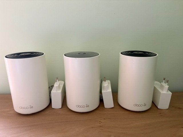 1x TP-link Deco 75XE Wifi 6E router & 2x Pro, Ophalen of Verzenden, Zo goed als nieuw, TP-Link