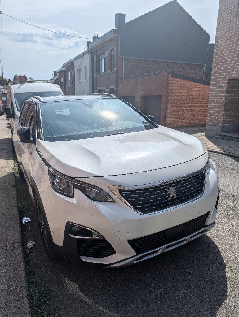 Peugeot 5008 gt Line 1.6hdi 2018, Cuir, Achat, Euro 6, 7 places