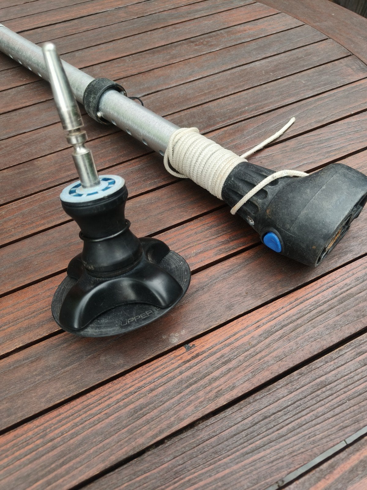 RDM verlenger en mastvoet, Watersport en Boten, Windsurfen, Ophalen, Gebruikt