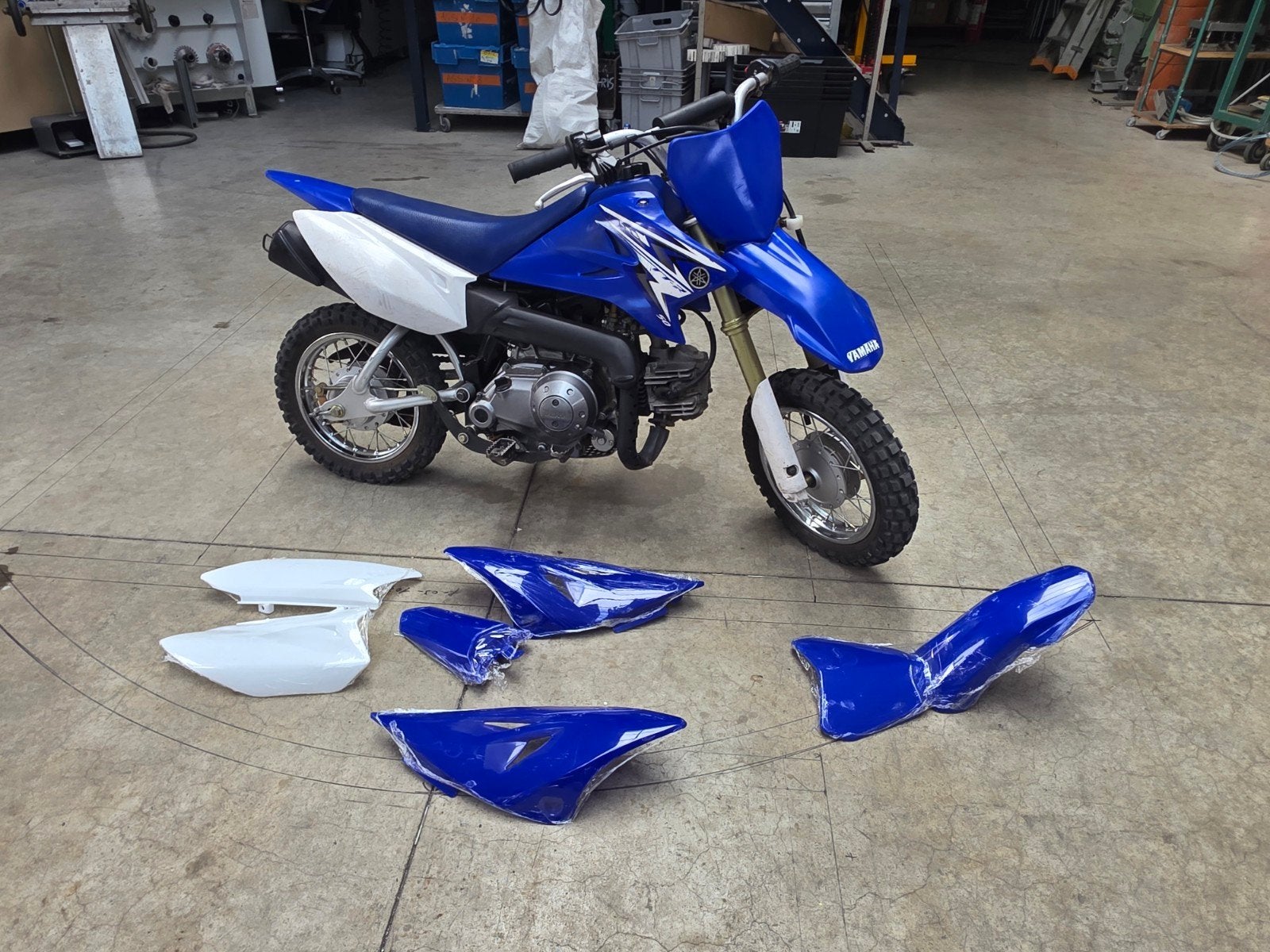 moto kinderen, Motoren