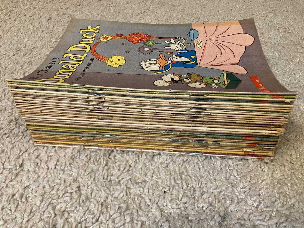 45x Donald Duck Weekblad - Jaargang 1965 - Kan per stuk, Meerdere stripboeken, Ophalen of Verzenden, Gelezen