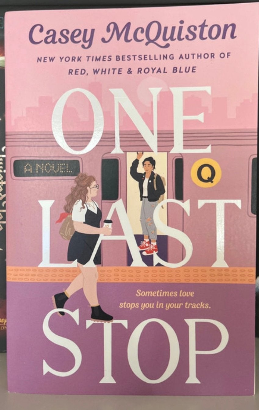 One last stop, Boeken, Chicklit, Ophalen, Zo goed als nieuw