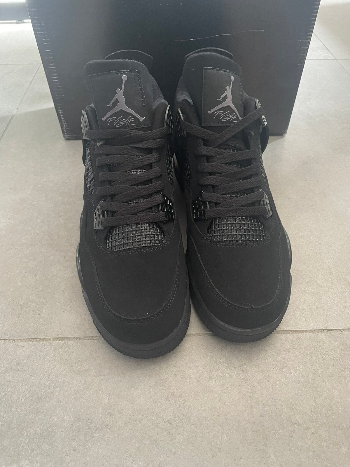 Jordan 4, Kleding | Heren, Verzenden, Zo goed als nieuw, Zwart