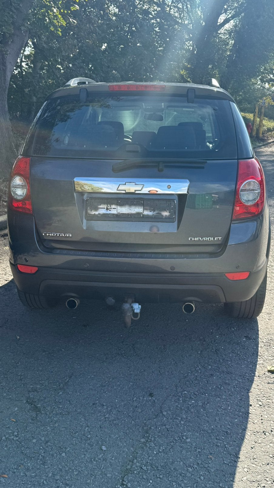 Chevrolet Captiva 2.4 Benzine – 7 Zitplaatsen – 241.000 km, Auto's, 100 kW, Euro 5, Blauw, 7 zetels