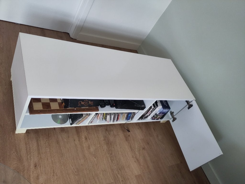 meuble TV 140cm, Enlèvement, Utilisé, 50 à 75 cm