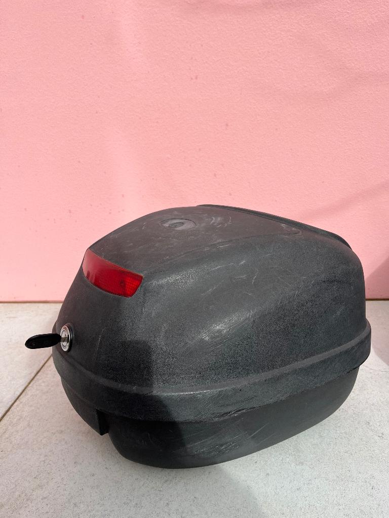 Topkoffer universeel scooter bromfiets Soft Italia, Ophalen, Gebruikt, Overige typen