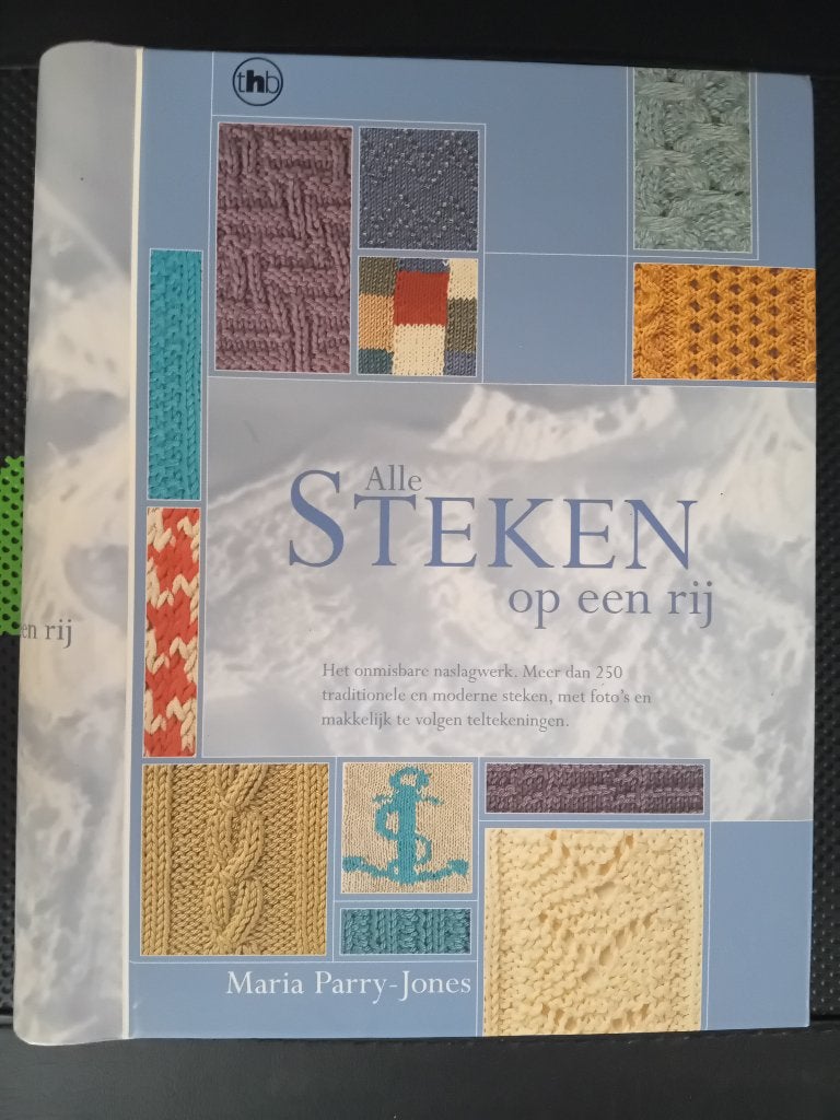 alle steken op een rij, Livres, Loisirs & Temps libre, Enlèvement ou Envoi, Tricot et Crochet, Comme neuf, M. Parry Jones