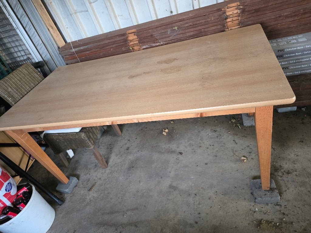 table de cuisine, 150 à 200 cm, Cinq personnes ou plus, Enlèvement, Utilisé