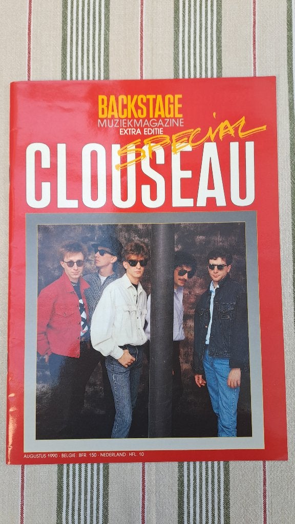 Clouseau Backstage magazine 1990, Ophalen of Verzenden, Zo goed als nieuw, Boek, Tijdschrift of Artikel