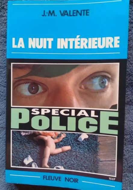 "La nuit intérieure" Jean-Marie Valente (1980), Enlèvement ou Envoi, Utilisé, Jean-Marie Valente