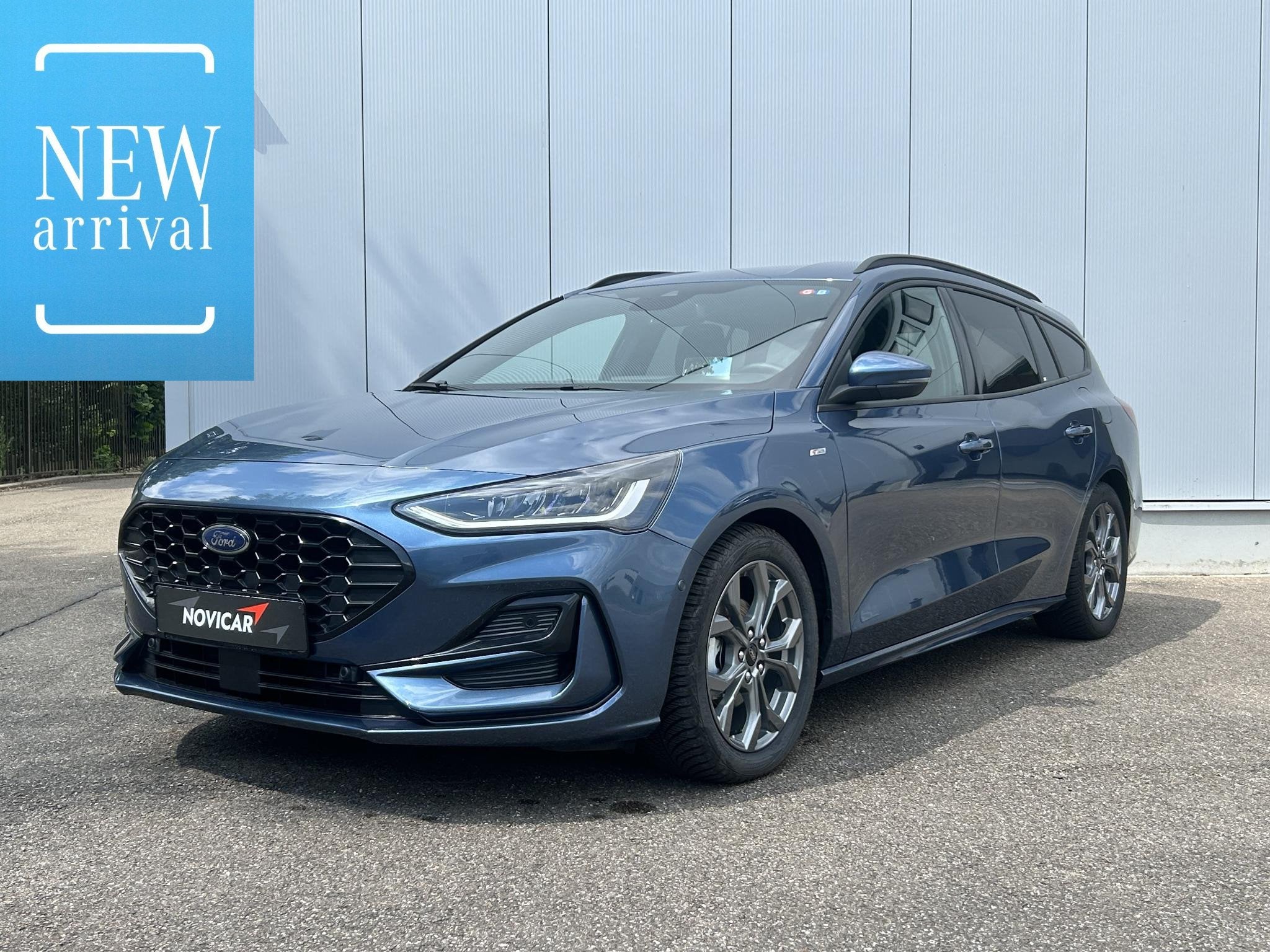 Ford Focus Clipper 1.0 EcoBoost MHEV 92kW ST-Line - DOS 8989, Stof, Gebruikt, Blauw, Bedrijf