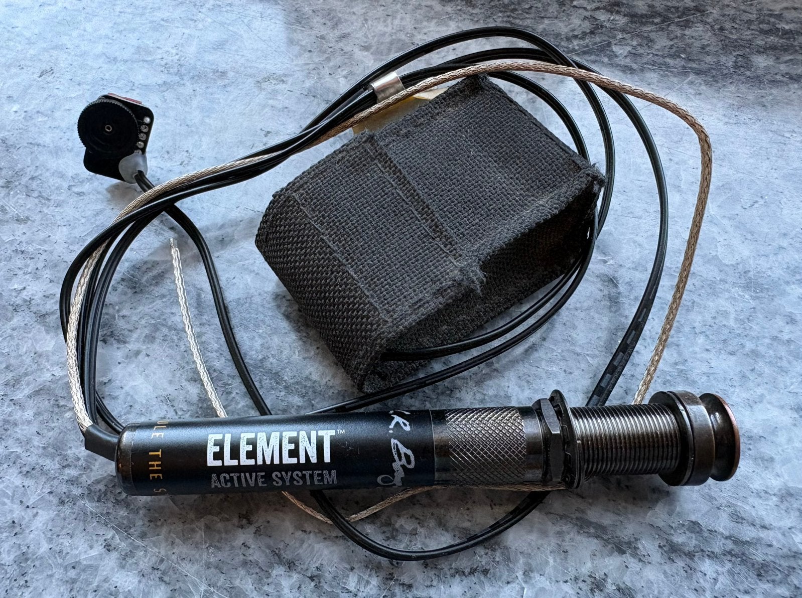 LR Baggs Element active system EAS Piezo Undersaddle Pickup, Enlèvement ou Envoi, Comme neuf, Guitare Western ou Guitare Folk