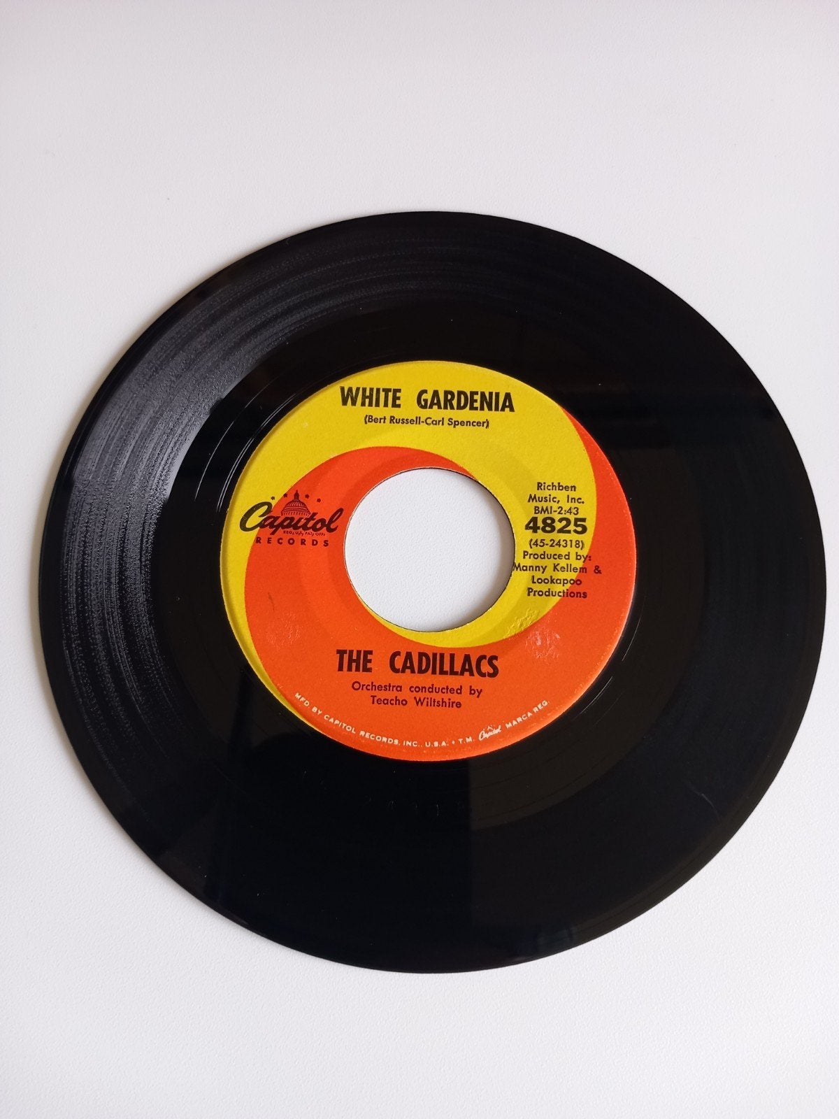 THE CADILLACS. R&B 60S USA 45T, Ophalen of Verzenden