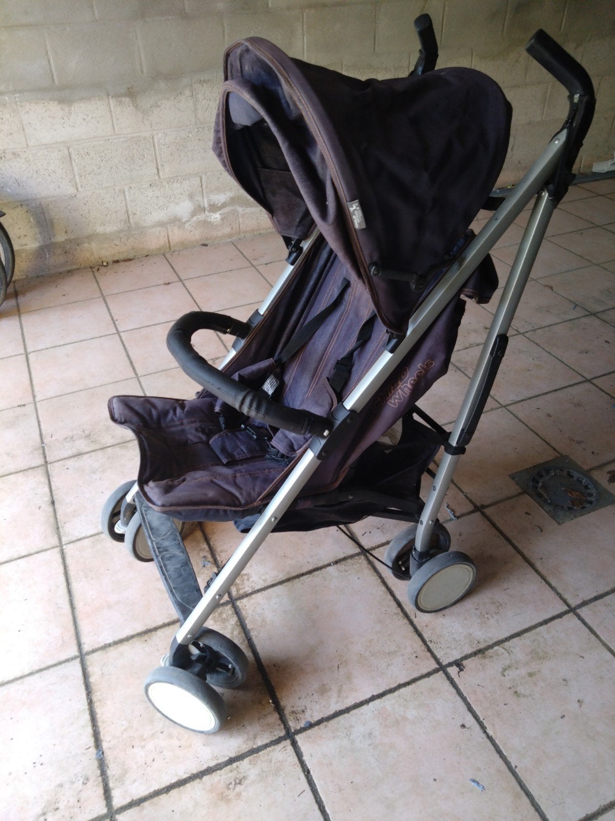 Childhome Buggy, Ophalen, Zo goed als nieuw, Overige merken, Verstelbare rugleuning