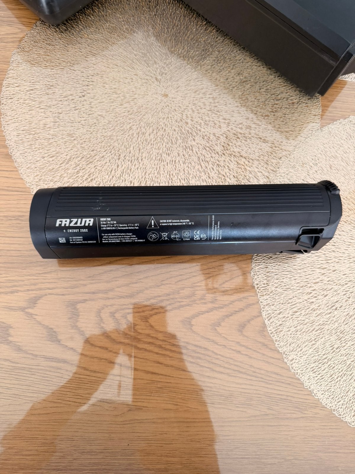 Fazua energy 250x, Enlèvement ou Envoi, Comme neuf