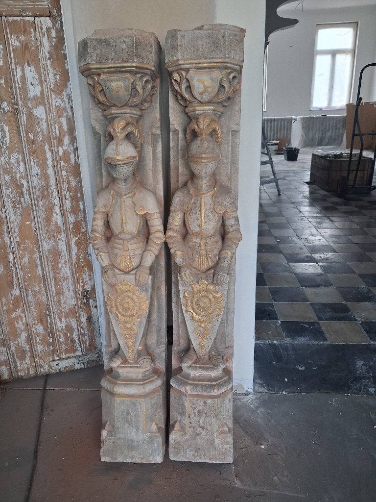 schouwmantel ridders, Huis en Inrichting, Haarden, Ophalen