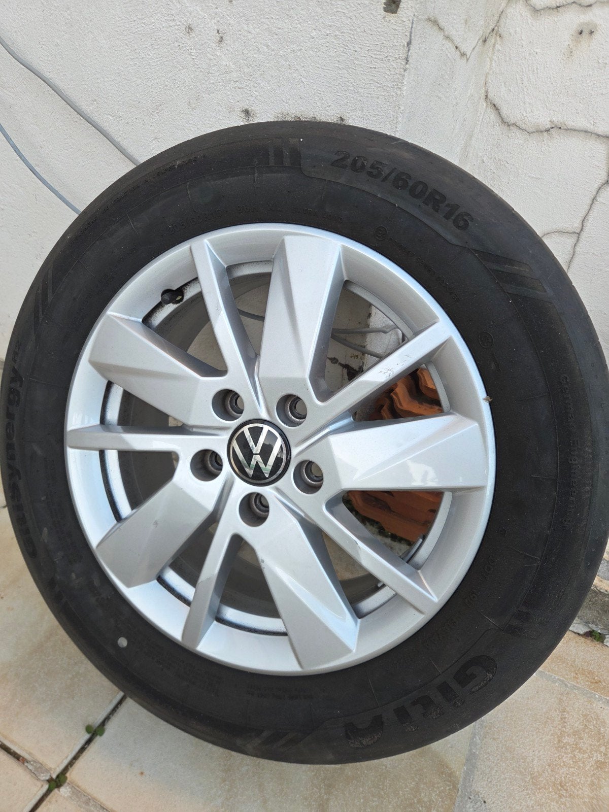 volkswagen velgen 205/60 R16 steekmaat 112x5, Auto-onderdelen, Ophalen, Gebruikt, Velg(en), 16 inch
