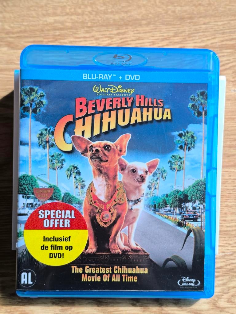 Beverly hills chihuahua Blu ray + dvd - Walt Disney-blu ray, Enlèvement ou Envoi