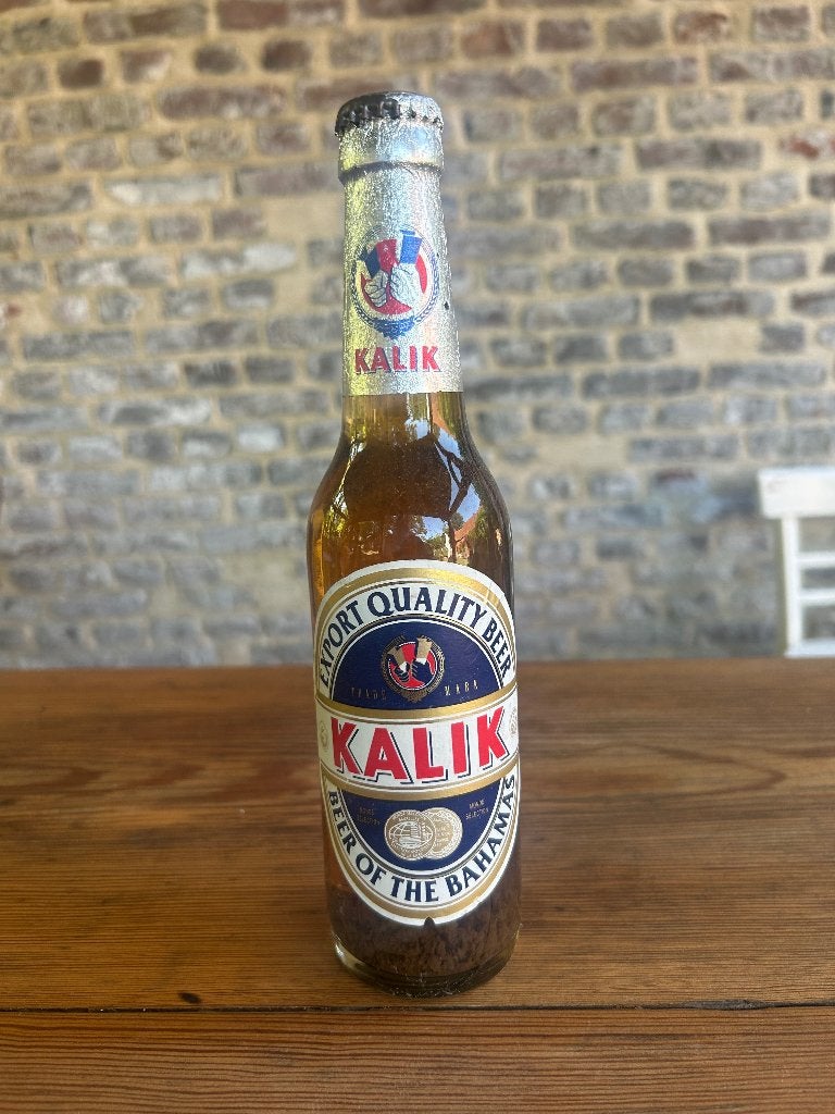 bier Kalik beer of the Bahamas RUILEN !, Ophalen of Verzenden