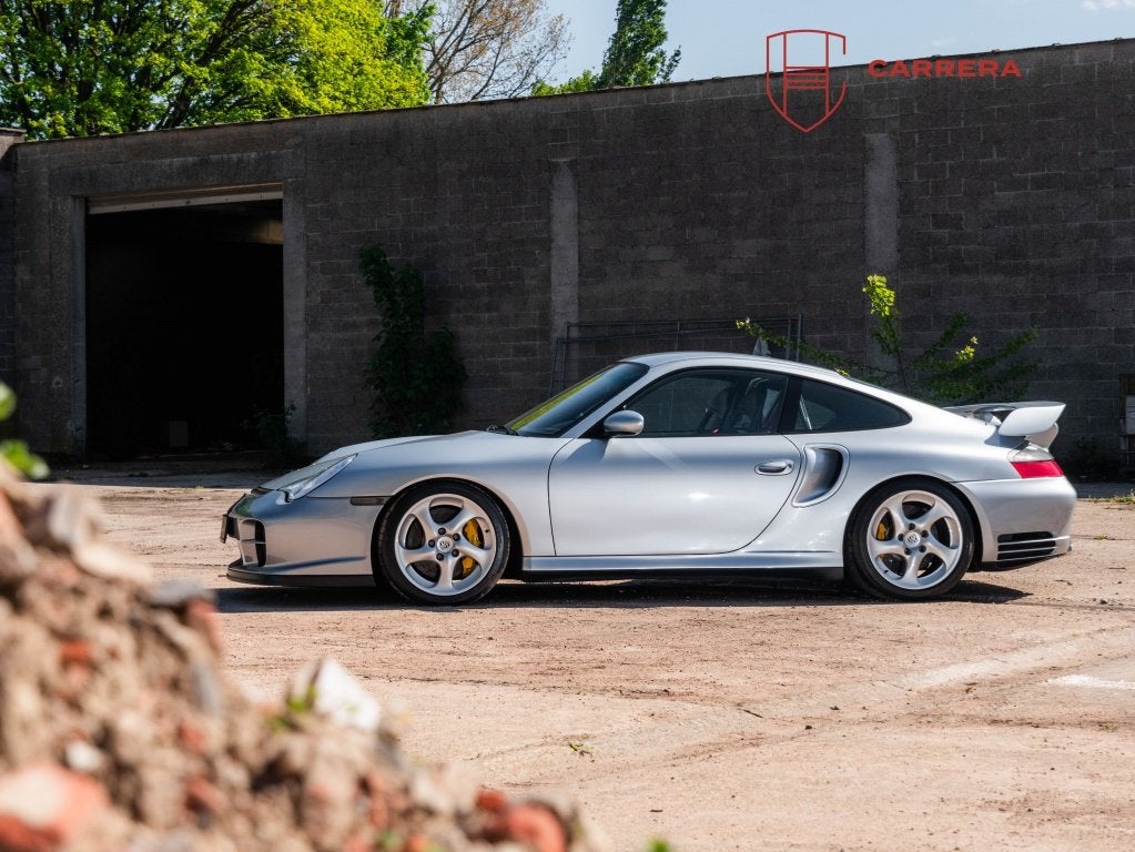 Porsche 911 996 GT2 3.6 Coupé GT2 - Belgian Car - 19000km -, Cuir, Argent ou Gris, Achat, Entreprise