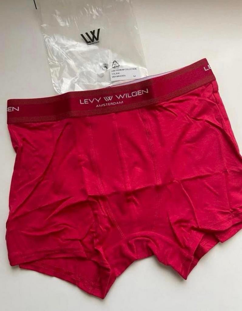 LVW Lyocell Boxershort Maat M, Verzenden, Rood, Boxer