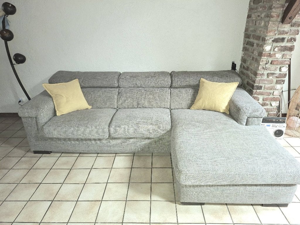 Salon d’angle, Ophalen, Gebruikt, Stof