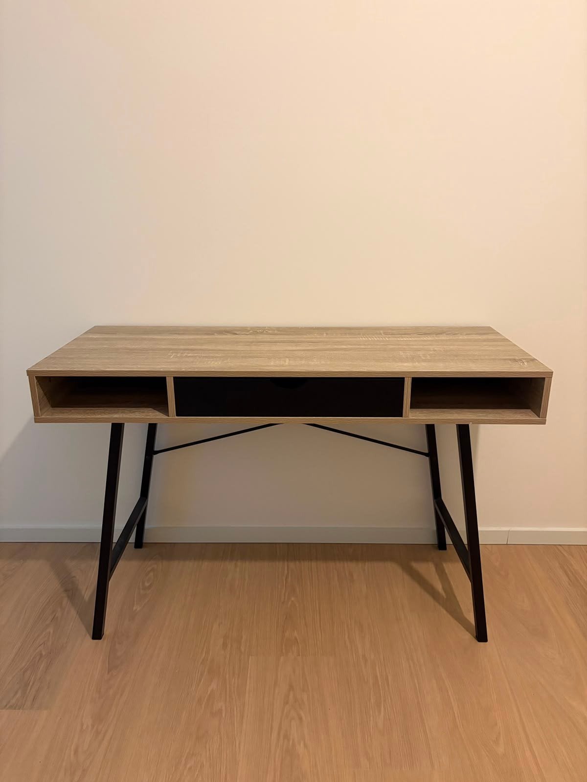 Bureau, Ophalen, Bruin, Zo goed als nieuw, Hout