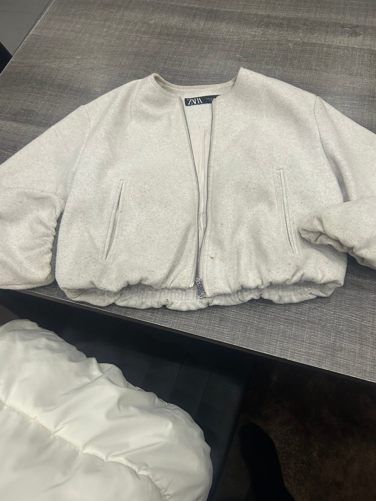 Bomber jacket, Kleding | Dames, Ophalen, Zo goed als nieuw, Maat 34 (XS) of kleiner